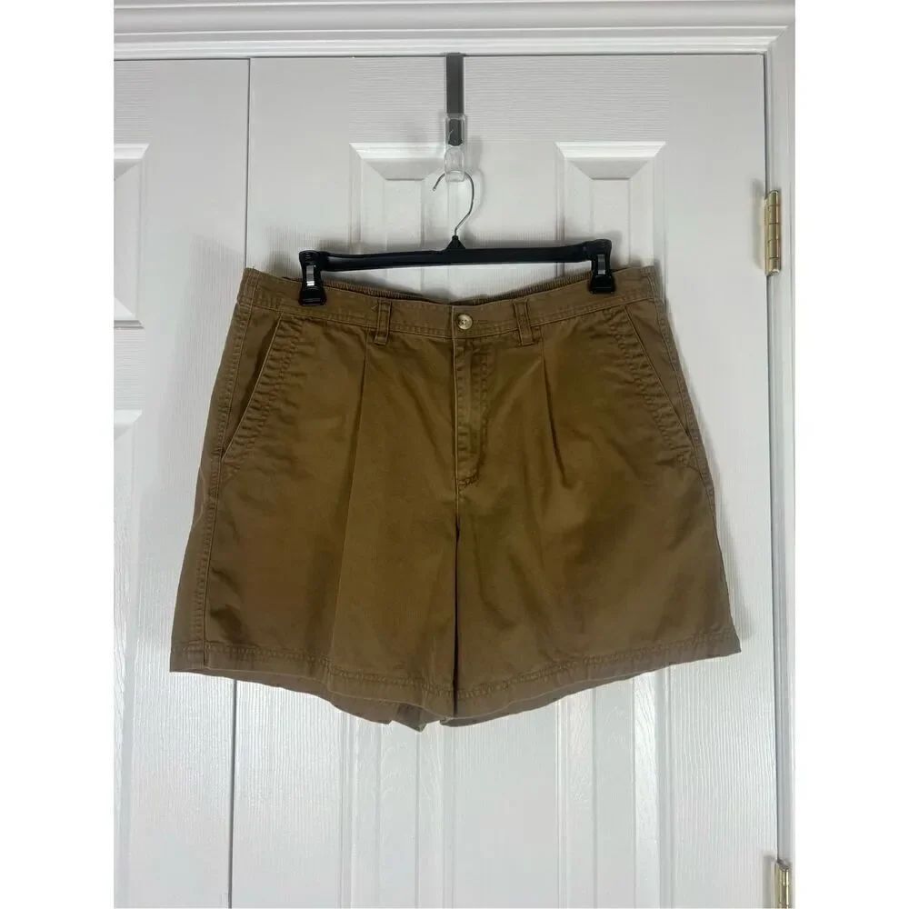 Columbia XCQ Mens Khaki Shorts Size Large